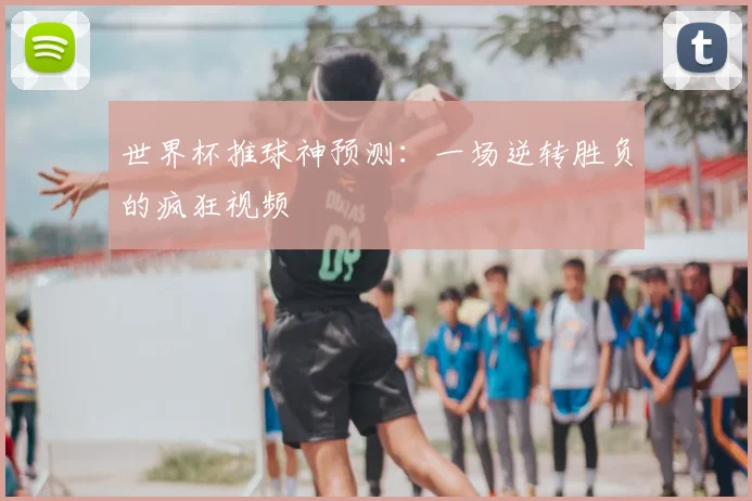 世界杯推球神预测：一场逆转胜负的疯狂视频